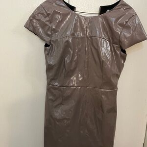 Vinyl nude minidress from Nastygal (Vintage)